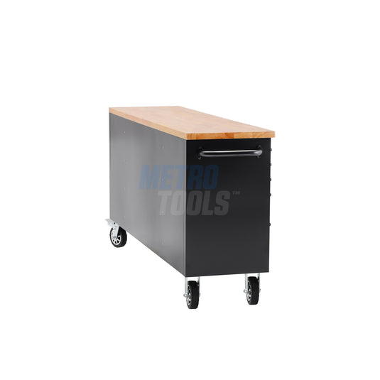 72" Black Tool Cabinet and Workbench