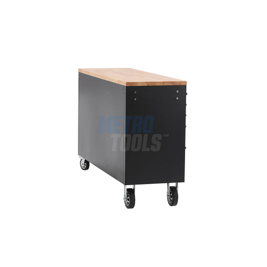 55" Black Tool Cabinet and Workbench