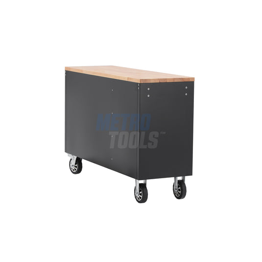 55" Black Tool Cabinet and Workbench