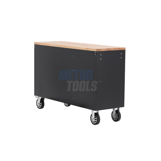 55" Black Tool Cabinet and Workbench