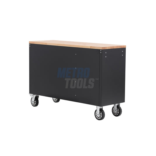 55" Black Tool Cabinet and Workbench