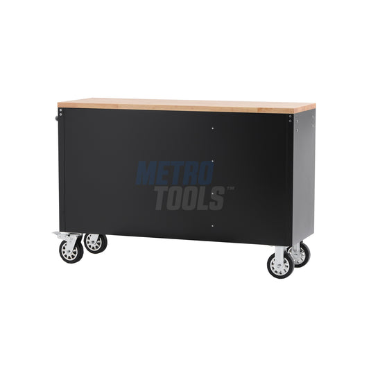 55" Black Tool Cabinet and Workbench