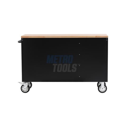 55" Black Tool Cabinet and Workbench