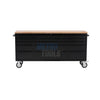72" Black Tool Cabinet and Workbench