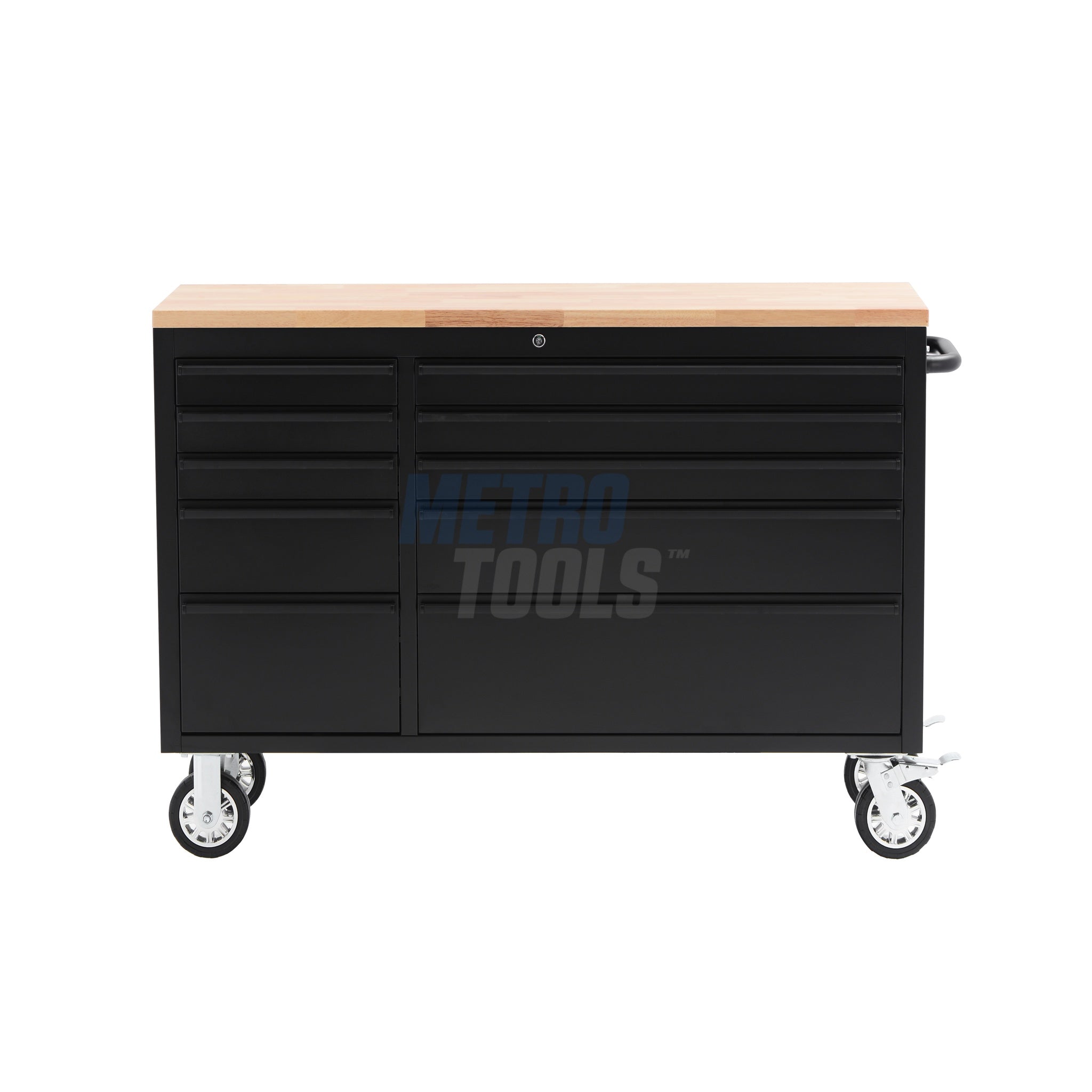 55" Black Tool Cabinet and Workbench