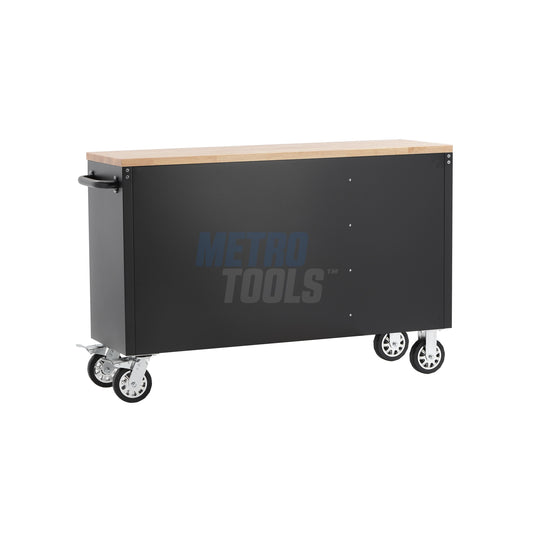 55" Black Tool Cabinet and Workbench
