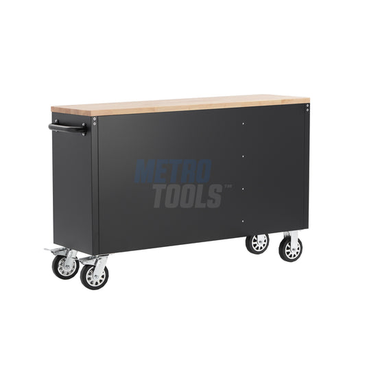 55" Black Tool Cabinet and Workbench