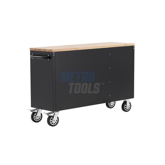 55" Black Tool Cabinet and Workbench