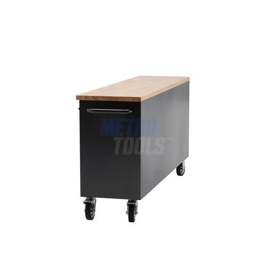 72" Black Tool Cabinet and Workbench