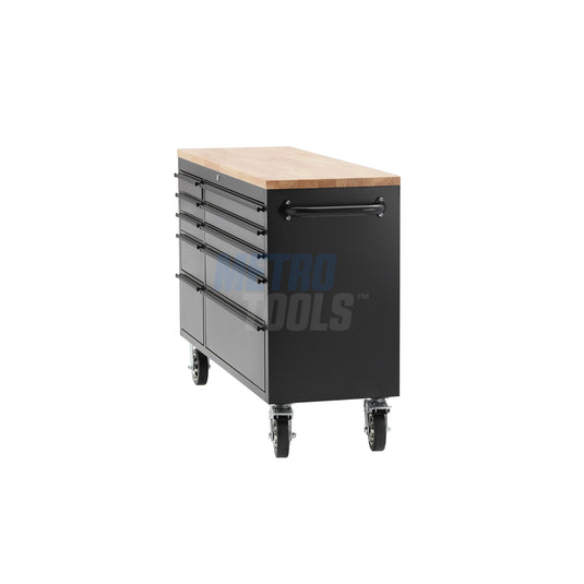 55" Black Tool Cabinet and Workbench