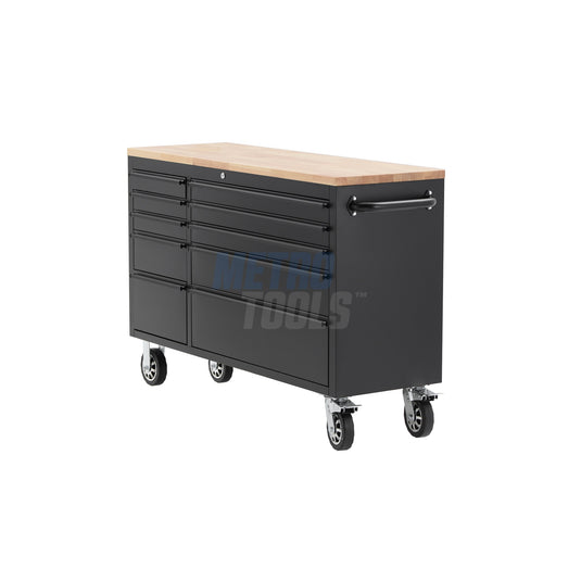 55" Black Tool Cabinet and Workbench