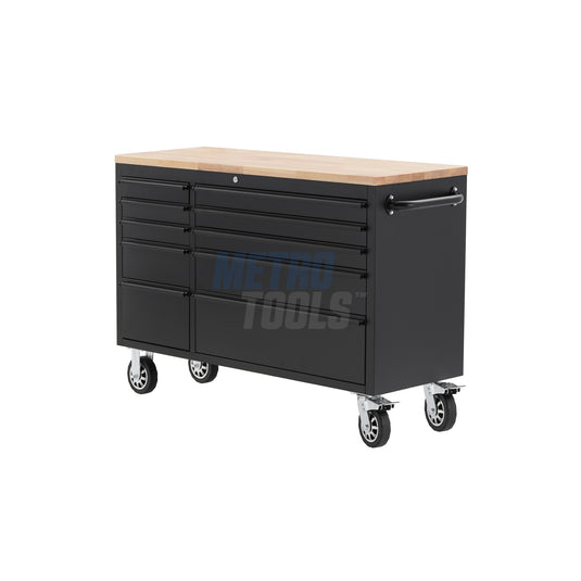 55" Black Tool Cabinet and Workbench