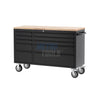 55" Black Tool Cabinet and Workbench