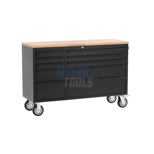 55" Black Tool Cabinet and Workbench
