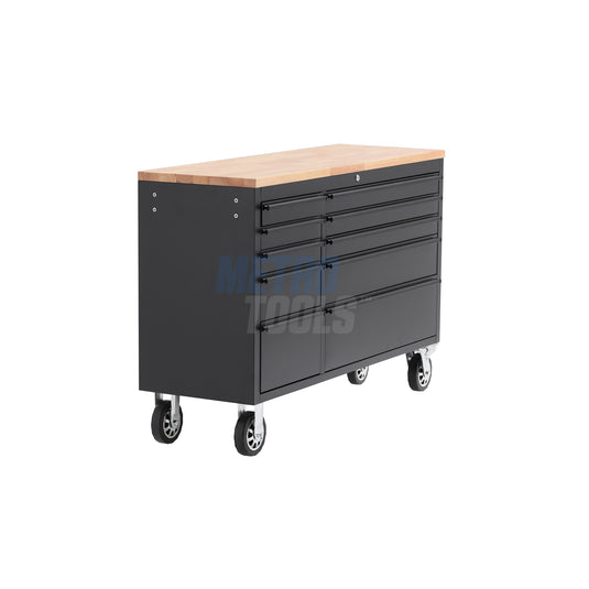 55" Black Tool Cabinet and Workbench
