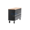 55" Black Tool Cabinet and Workbench