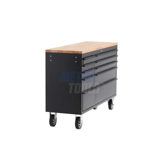 55" Black Tool Cabinet and Workbench