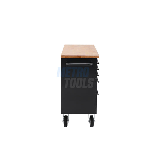 72" Black Tool Cabinet and Workbench