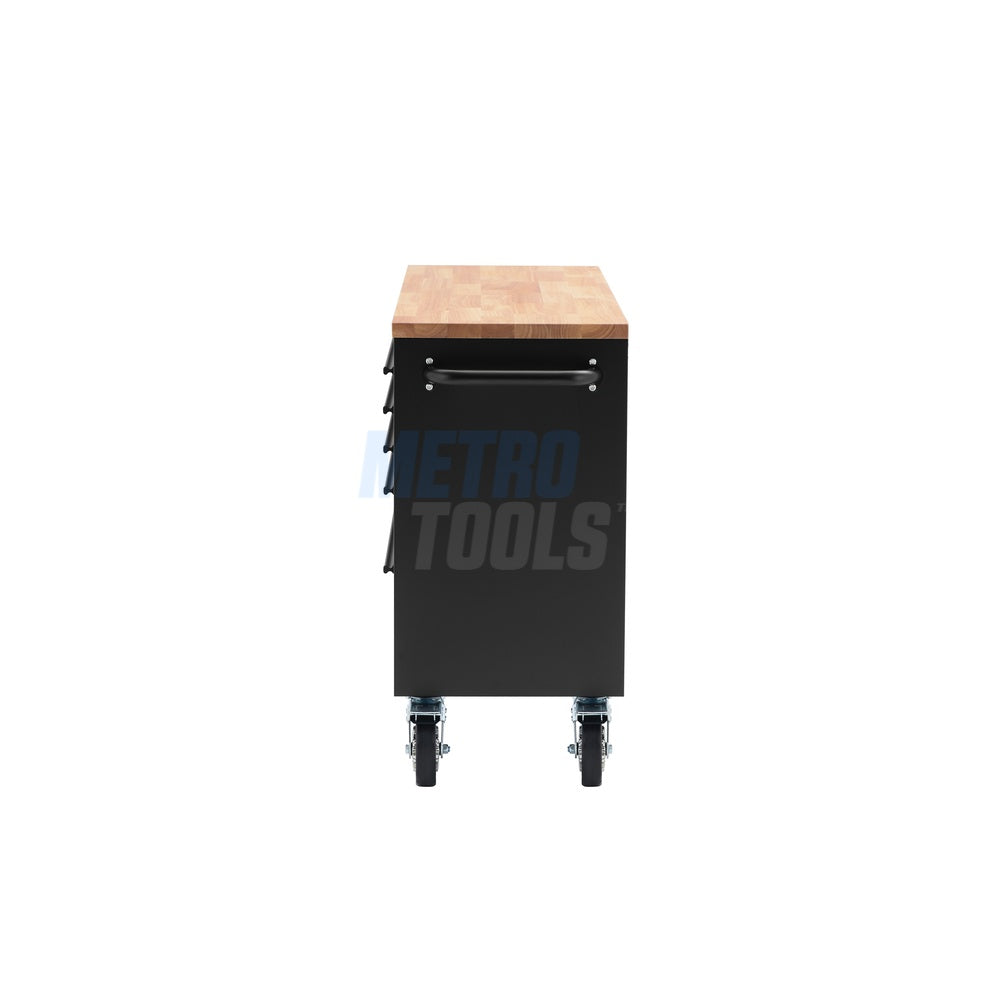 55" Black Tool Cabinet and Workbench