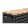 72" Black Tool Cabinet and Workbench