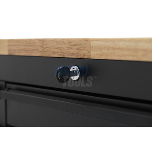 72" black with overhead cabinet